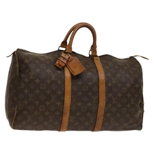 LOUIS VUITTON Monogram Keepall 50 Boston Bag Vintage M41426 LV Auth BA5074