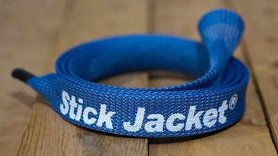 Stick Jacket Fishing Pro Series Rod Cover - Casting Model, Cobalt