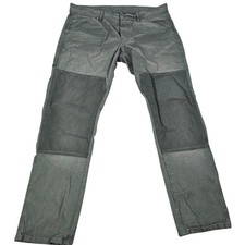 G Star RAW Men Faeroes Classic Straight Tapered Double Knee Pants Green 38x32