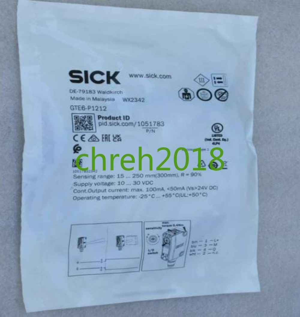 1PCS NEW IN BOX SICK sensor GTE6-P1212 1051783