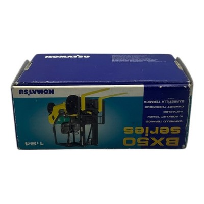 Komatsu BX50 Series Forklift 1:24 Diecast Model Toy - Boxed