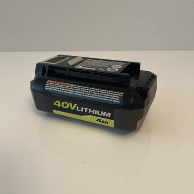 #ad Ryobi OP40404VNM 40V 4Ah Li Ion Battery Tested Working $48.99