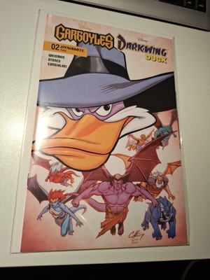 US DYNAMITE DISNEY GARGOYLES DARKWING DUCK #2 COVER VARIANT CLAYTON HENRY