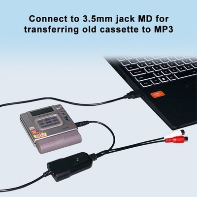 USB Auditory Capture Converter Solution for Transforming Cassette Sound to MP3