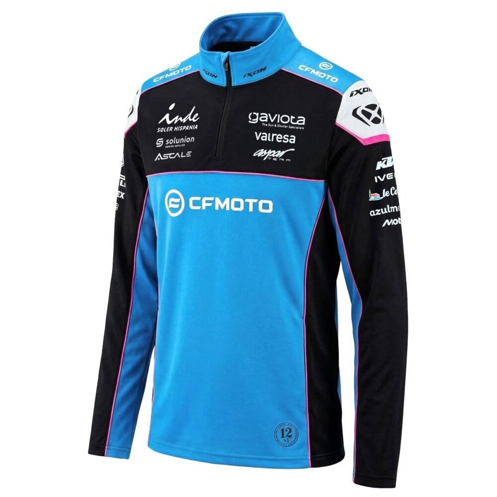 Official CF MOTO Racing Team 1/4 Zip Sweatshirt by Ixon