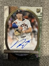 2025 Topps Museum Collection Shay Whitcomb On Card Auto RC /149 Astros 🔥
