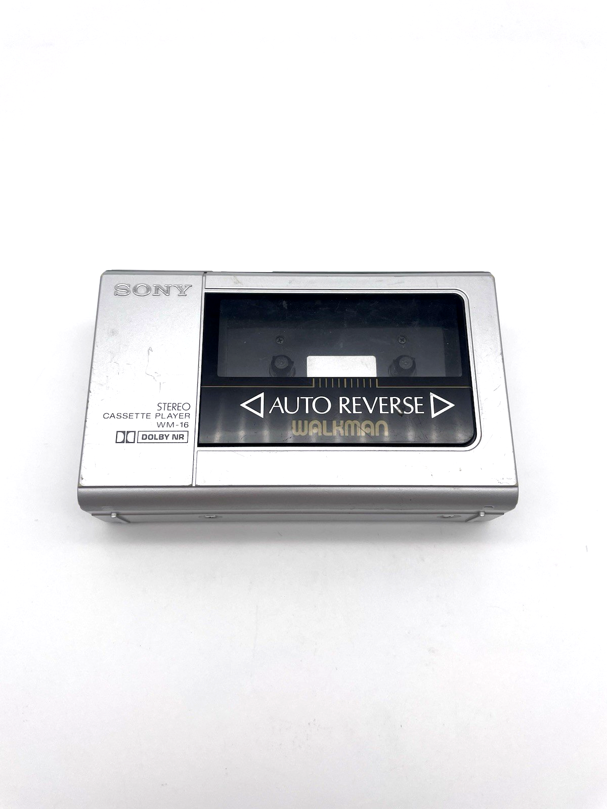 Vintage Sony Walkman WM-16 Cassette Player for Parts or Repair