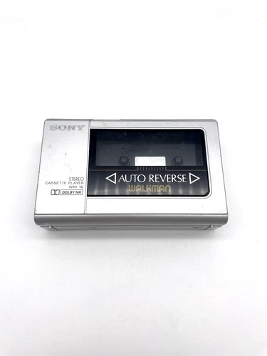Vintage Sony Walkman WM-16 Portable Stereo Cassette Player - For Parts or Repair