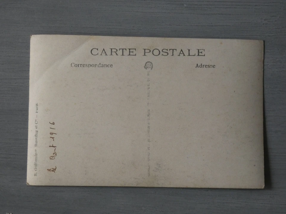 CPA photo hôpital militaire guerre 14 18 août 1916 - Photo 2/2