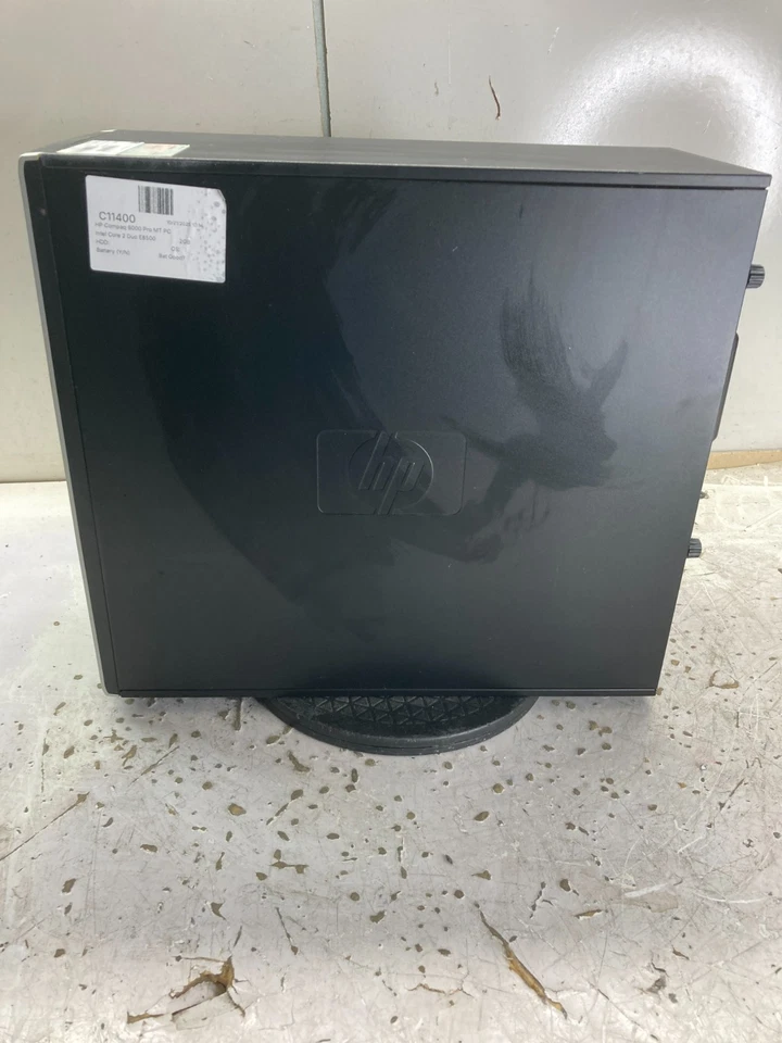 HP Compaq 6000 Pro MT PC Intel Core 2 Duo E8500 3.16GHz 2GB NO HDD - Image 2 of 4