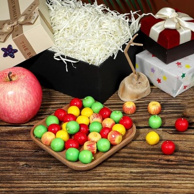 Artificial Mini Apples 2cm Foam Fruit Craft Piece For Creative Display Projects