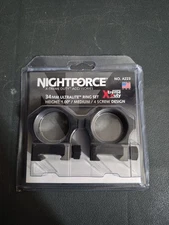 Nightforce A223 Scope Rings - Black