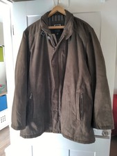 Giacca uomo Bugatti marrone taglia 46 R, ecopelle scamosciata in ottime condizioni