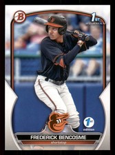 Frederick Bencosme 2023 Bowman 1st Edition #BPPF-35 Baltimore Orioles
