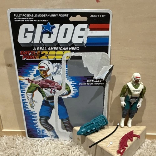 Dee-Jay Cardback 1989 G.I. Joe New O Ring