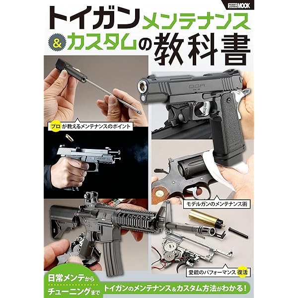 Toy gun Maintenance & Custom Textbook Hobby Japan MOOK 1150 Book Japan JP