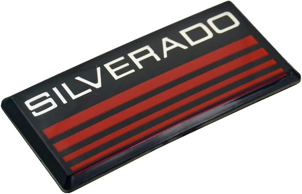1988-98 Cab Chevy Silverado 90-91 Tahoe Emblem Badge Side Roof Pillar Decal - Image 3 of 4
