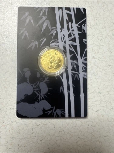 3 Gram Silver with Gold Gilding Panda - .999 Fine - 3000 Minted
