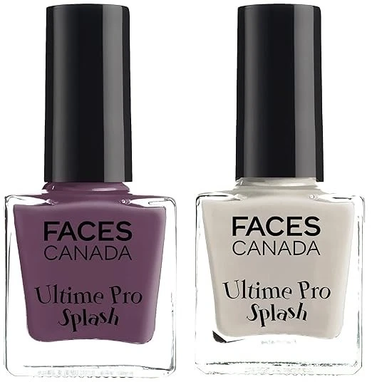 FACESCANADA Ultime Pro Splash Glossy Finish Nail Polish - Boysenberry 133 (8ml) &