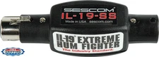Sescom IL-19-SS Inline Professional Audio Hum Eliminator with Dyn