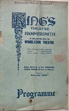 2 rare ballet programmes Markova-Dolin 1935 -Uday Hindu ballet 1937