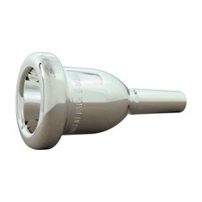 BACH MEGATONE 6-1/2AL Small Shank Silver-Plated Trombone Mouthpiece