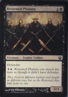 Returned Phalanx - Theros: #104, Magic: The Gathering Nm C321