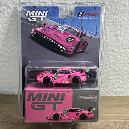 MINI GT 1:64 Porsche 911 GT3 R IMSA Race Car Diecast Lot of 4 Rexy Roxy Limited - Picture 4 of 5