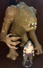 Star Wars vintage Kenner Rancor & Rancor Keeper.  Malakili complete