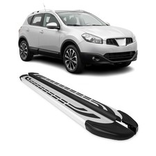 Trittbretter Seitenschweller für Nissan Qashqai +2 NJ10 2008-2014 Alu
