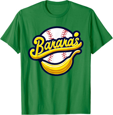 Let's Go Bananas Baseball Sport Design Unisex T-Shirt