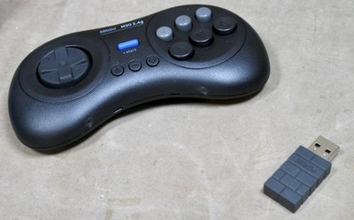 8BitDo 2.4G Wireless Gamepad for Sega Genesis Mini/ Mega Drive Mini