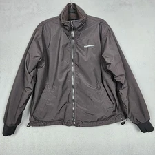 IceArmor by Clam Jacket Mens Medium Black Reversible Fleece Lined Fishing Gear