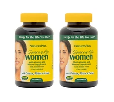 Nature's Plus Source of Life Women's Multivitamin 120 tablets (2 PACK)