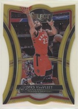 2019-20 Panini Select Premier Level Gold Prizm 4/10 Fred VanVleet #128 0c3