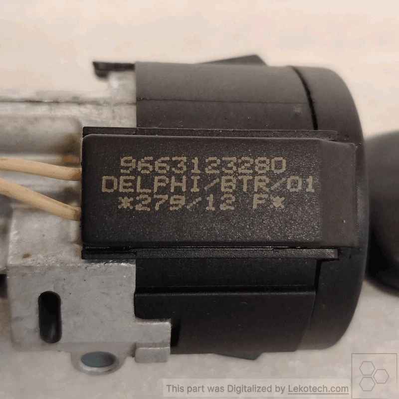 4162PT Verrouillage de la direction CITROEN C3 PICASSO 1.6 HDi 8V (68Kw) Mnv - Photo 4/4