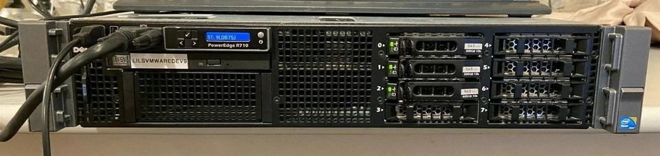 Dell Poweredge R710 x2 CPU Intel Xeon L5520 2.27GHz 1.8TB SAS 48G RAM - Image 4 of 4