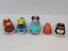 Vtech Go Go Smart Wheels Lights  Sounds Cars Lot of 5 Read Description