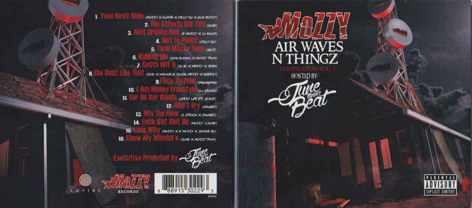 !@#$ Mozzy - Air Waves N Thingz Volume 1 Cali Bay Rap G-Funk Lil Blood !@#$