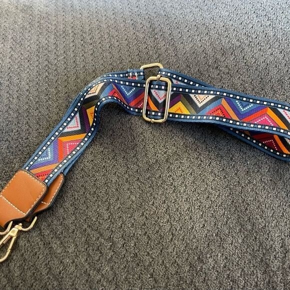 Luggage Camera Strap Aztec Style Colorful BV8-image