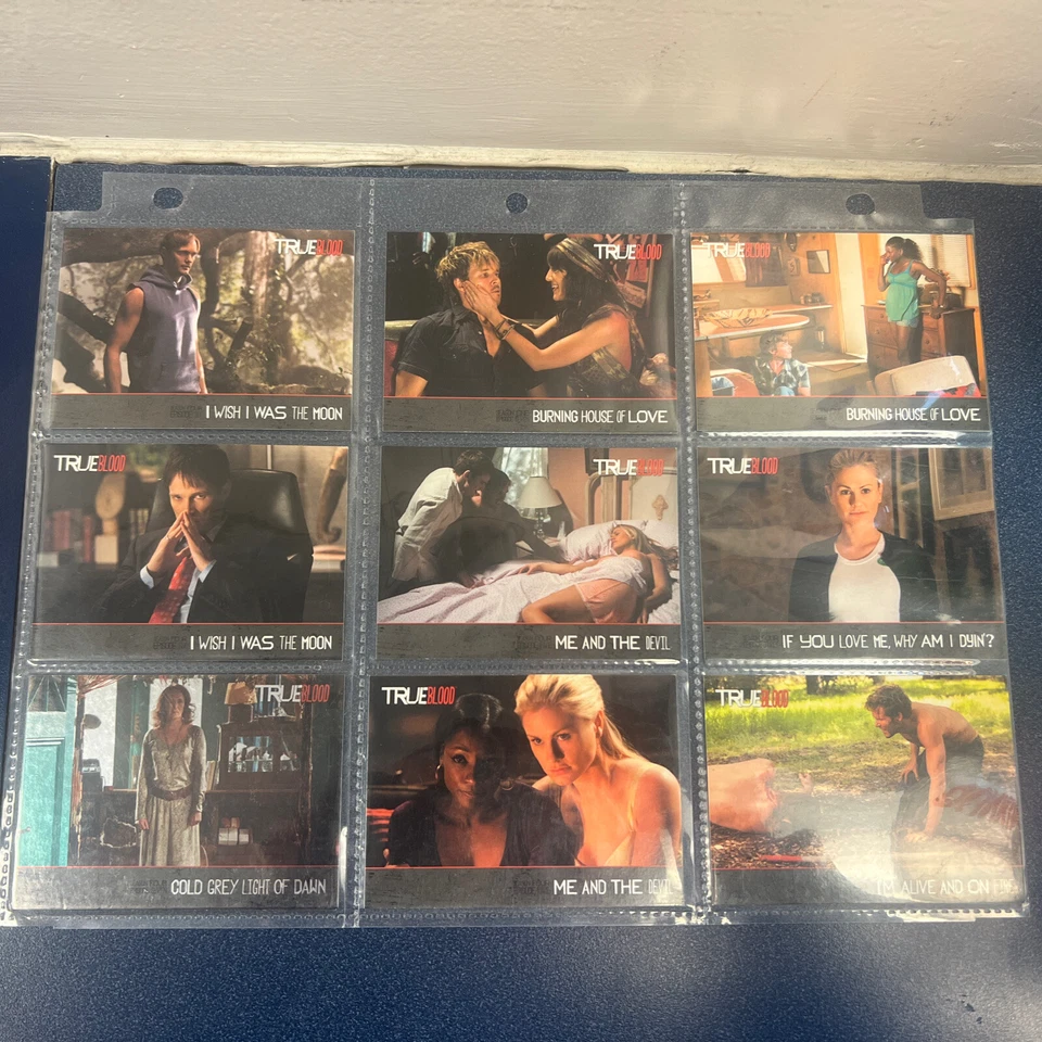Lote de 66 cartas colecionáveis True Blood HBO Merch Sookie Stackhouse Bill Vampires - Imagem 2 de 4