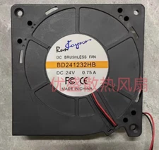 1 PC Cooling Fan BD241232HB DC24V 0.75A Blower fan 12032 12CM 2 wire