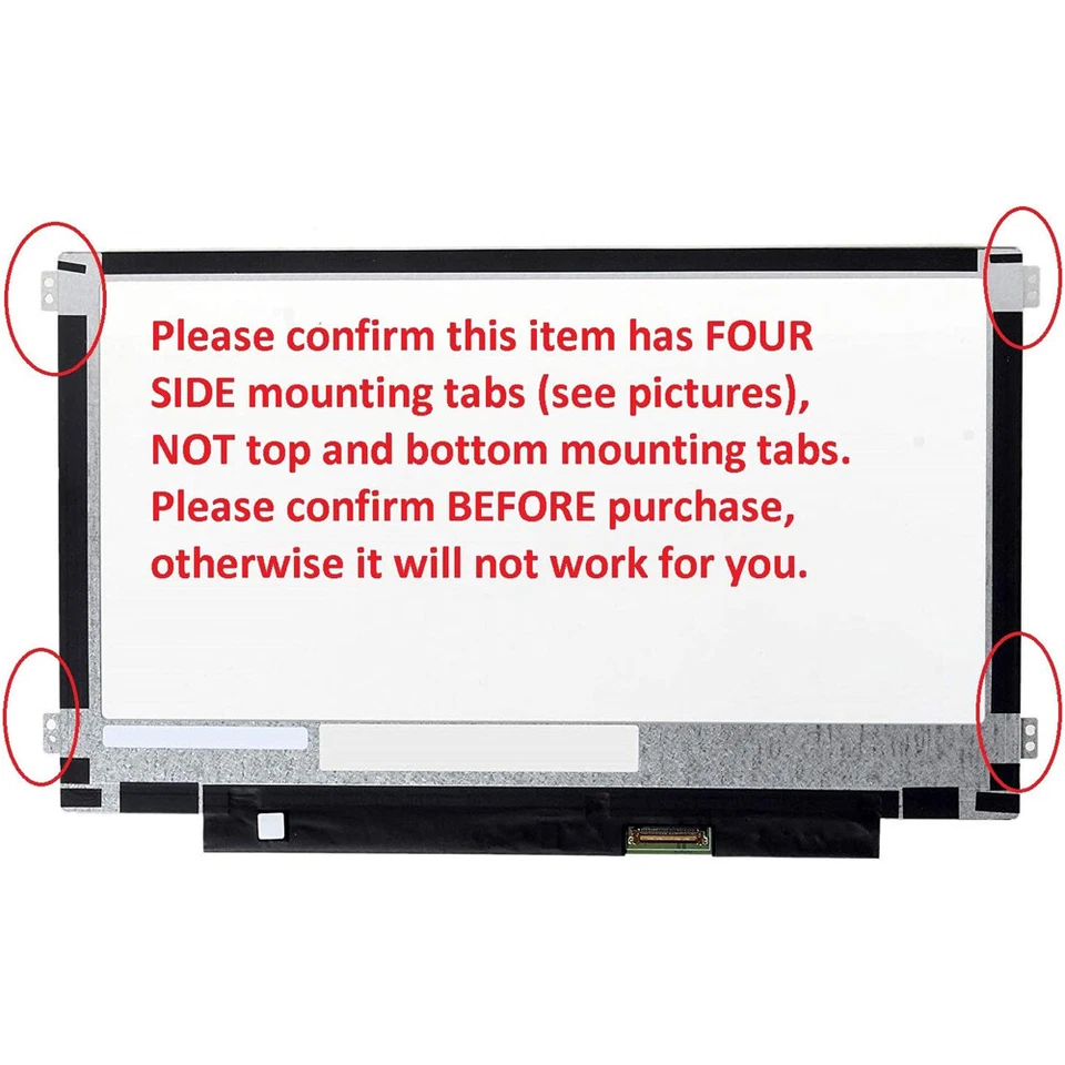 New For Samsung KD116N05-30NV-G007 11.6" HD Display LCD LED Replacement Screen - Image 2 of 4