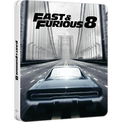 a world of movies 直輸入本 Fast & Furious 8 - Zavvi Exclusive Limited Edition Steelbook, BLU