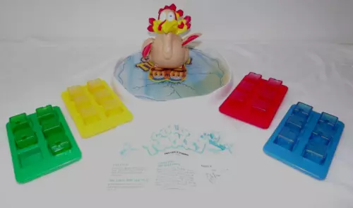 Vintage Cold Turkey Game Milton Bradley Near Complete Missing One Green Ice Cube