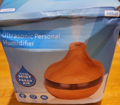 Mini Automization Humidifier Aroma Diffuser LED Night Lamp, Quiet Air Purifier