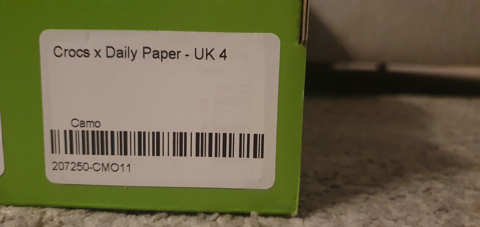 Crocs Classic Clog 'Daily Paper' Camo 207250-CMO IN BOX UK 4 US 5 EU 37 image 6