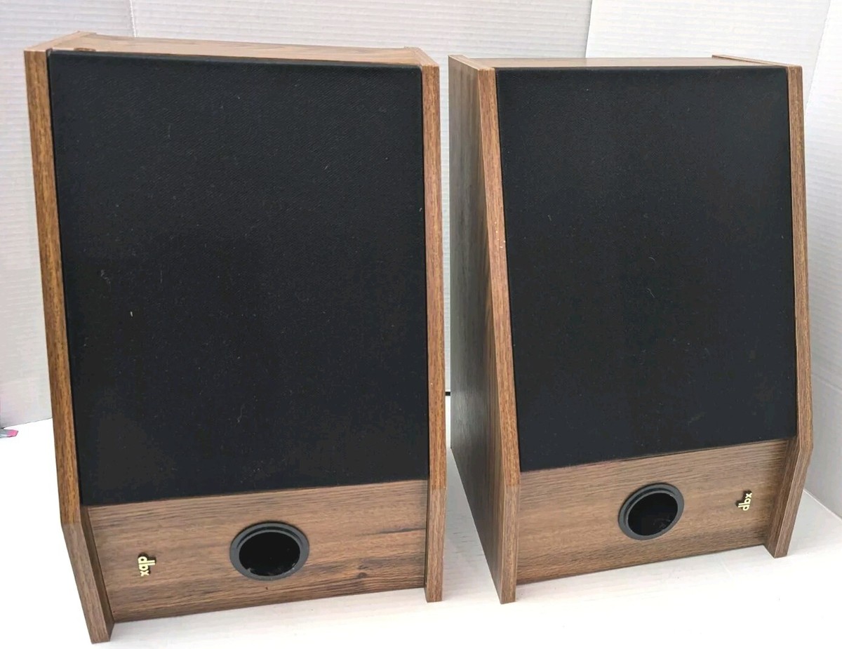 Pair Of Vintage DBX Soundfield II Speakers Right & Left Works | eBay