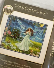 Dimensions Gold Cross Stitch - Kit SPRING FAIRY by Ruth Sanderson - New & Sealed