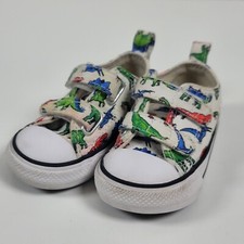 Converse Infant Toddler Chuck Taylor All Star Sneaker Dinoverse Size 4